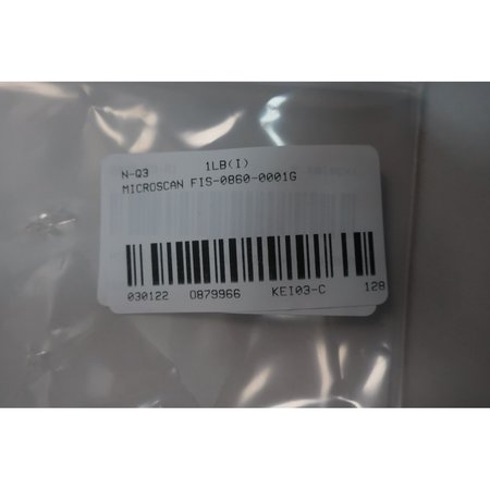 Microscan 10-28V-Dc Bar Code Scanner FIS-0860-0001G
